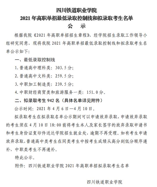 成都職業(yè)技術(shù)學(xué)院分?jǐn)?shù)線2021(成都職業(yè)技術(shù)學(xué)院分?jǐn)?shù)線文科)